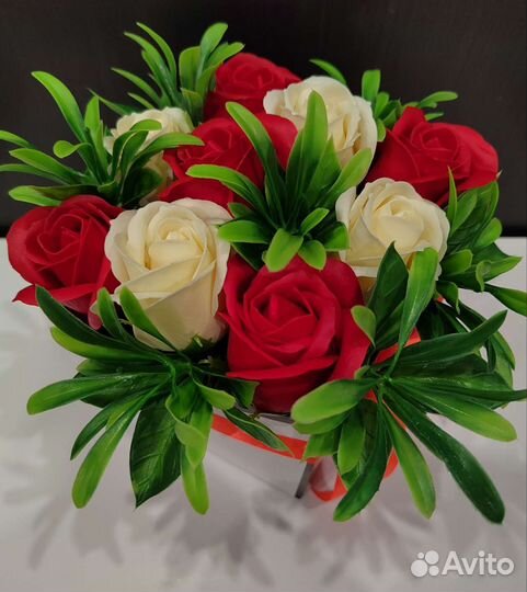 Букет цветов из мыла