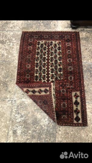 Ковер ручной работы старинный после химчистки