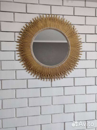 Зеркало солнце. Подарок. Декор