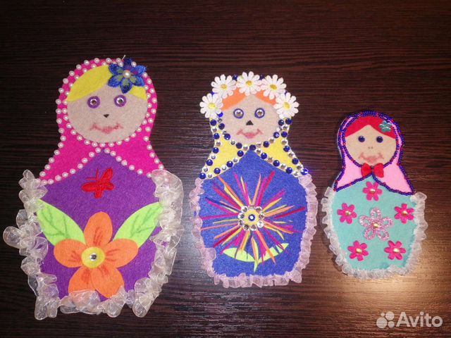 Матрёшки поделка