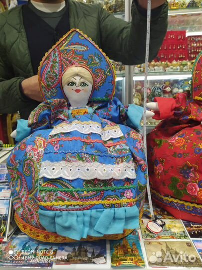 Кукла на чайник ручной работы