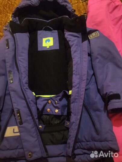 Горнолыжный костюм детский для девочки