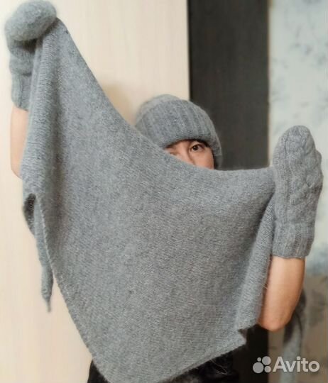 Комплект из пуха норки