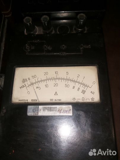 Мегаомметр М4100 СССР