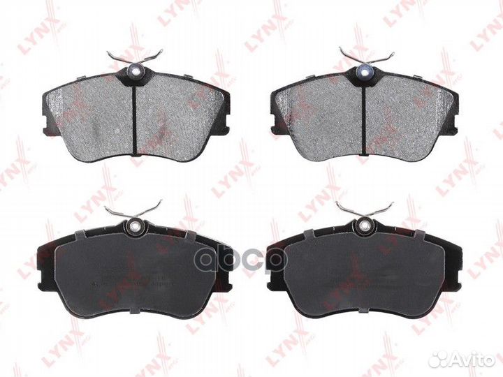 Колодки тормозные дисковые перед LCV BD8022