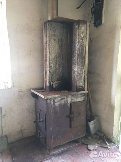 Печь на дровах с водяным отоплением