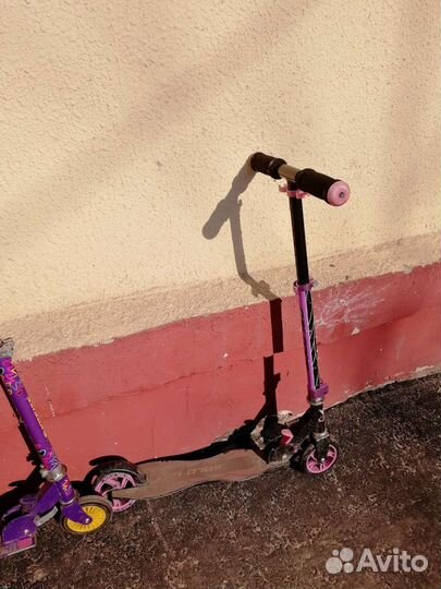 Самокат детский двухколесный бу