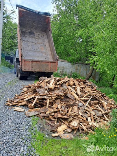 Дрова с доставкой, горбыль пиленый