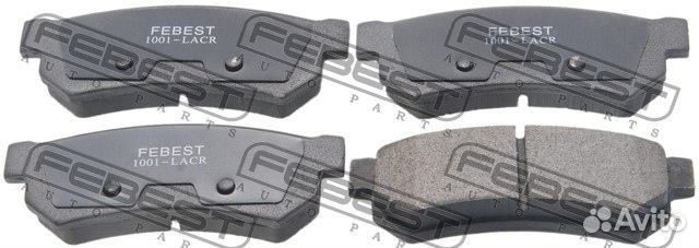 Колодки тормозные задние