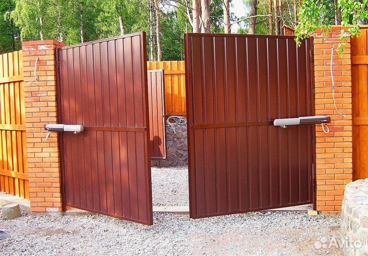 Распашные ворота от производителя