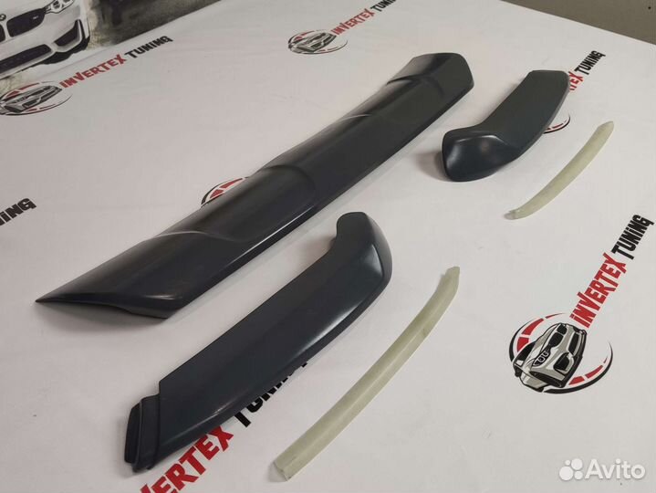 Передняя губа под бампер BMW X6 E71