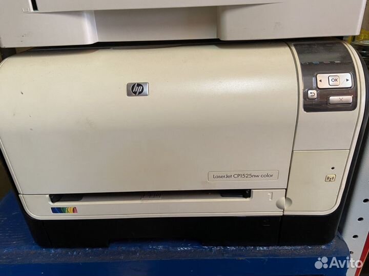 Принтер laserjet cp1525nw color