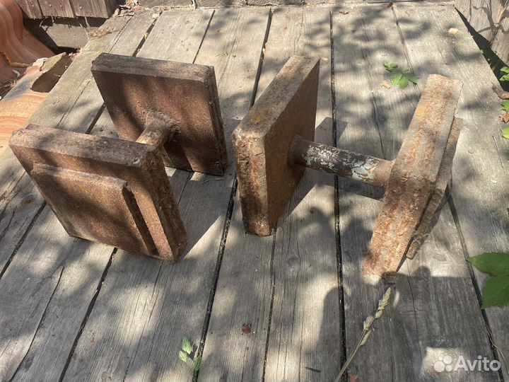 Гантели самодельные 2х25 кг