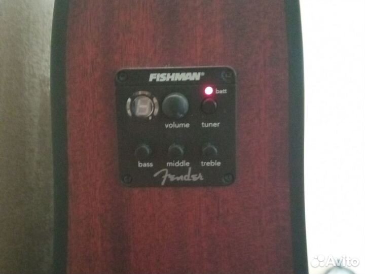 Гитара Fender Acoustic CD100CE с комбиком