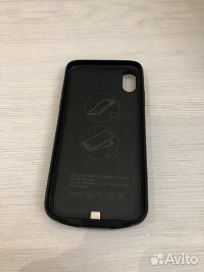 Чехол с аккумулятором для iPhone X