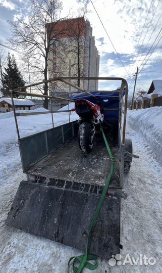 Грузоперевозки на легковом прицепе
