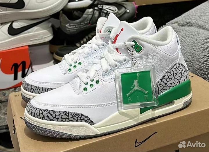 Nike air Jordan 3 retro мужский кроссовки