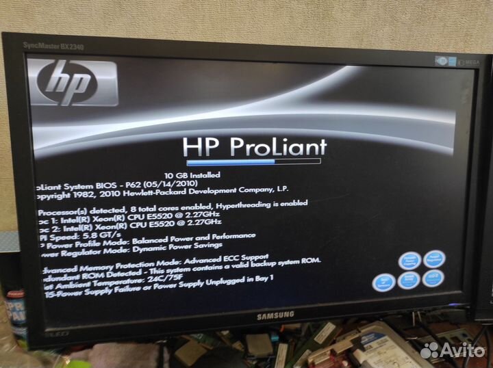 Сервер HP ProLiant DL380 Gen6