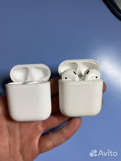 Наушники air pods 1 и 2 поколений