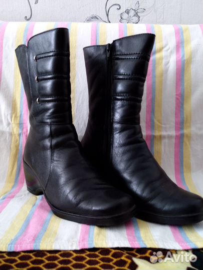 Сапоги чёрные