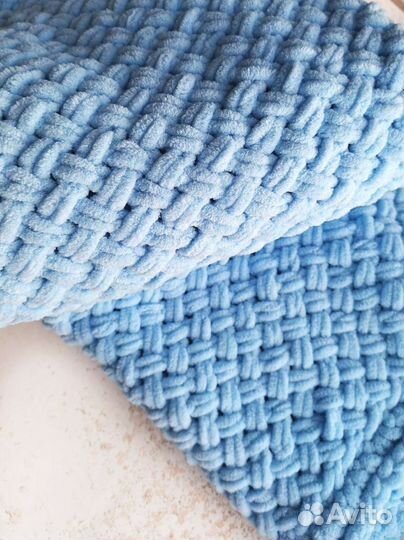 Плед детский плюшевый