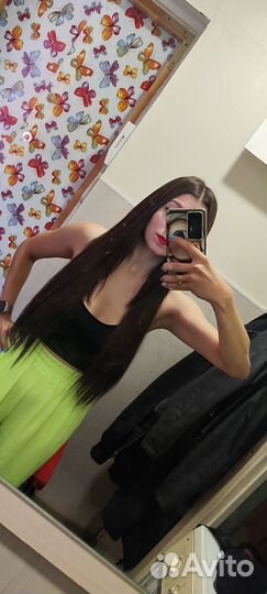 Волосы на заколках искусственные