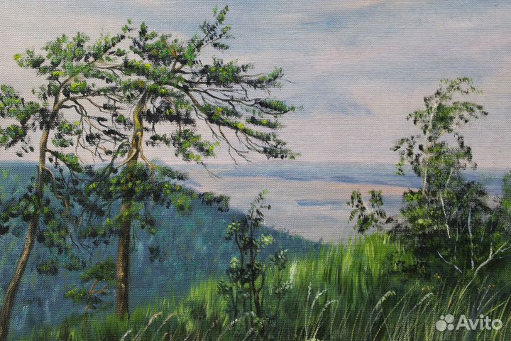 Картина маслом на холсте 