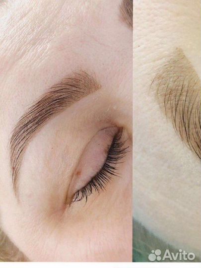 Брови ресницы