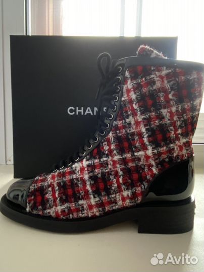 Chanel Ботинки 37р. оригинал
