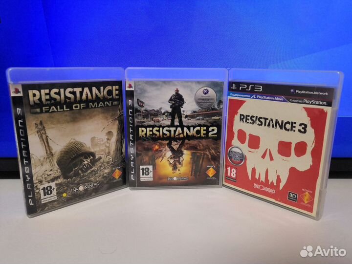 Resistance 1 2 3 trilogy ps3