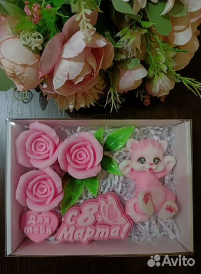 Мыло ручной работы на 8 марта