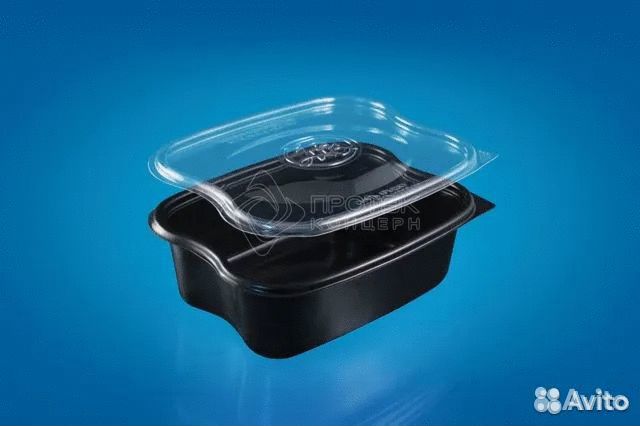 Контейнер для еды пр-лг-1000 дно + крышка