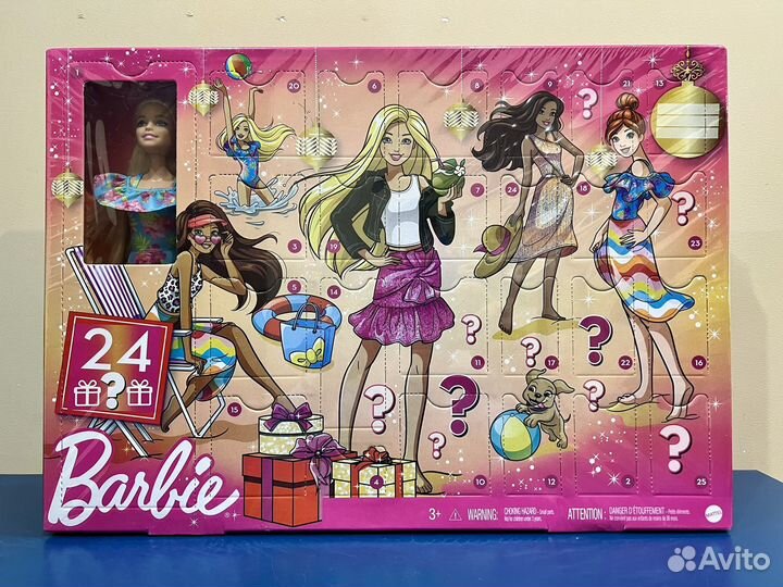 Barbie GXD64 Адвент календарь с Барби