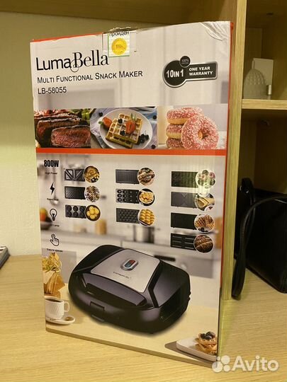 Вафельница новая