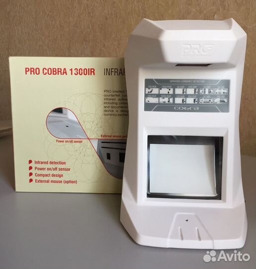 Детектор банкнот PRO cobra 1300 IR (новый)