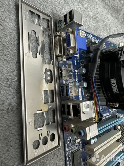 Комплект i5-3470 gigabyte ga-b75m-d3h 16gb matx