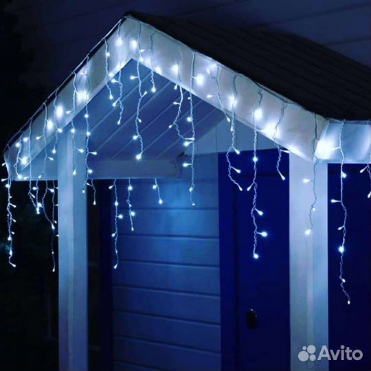 Гирлянда уличная бахрома