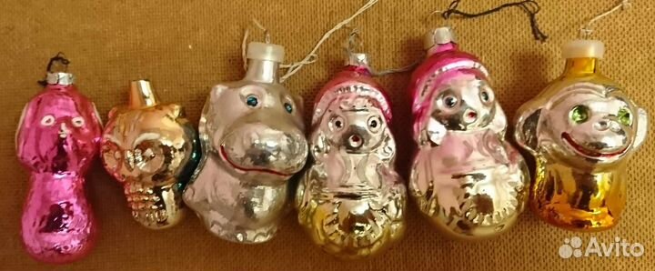 Елочные игрушки СССР
