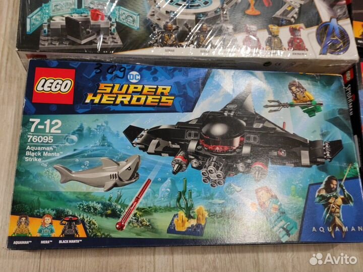 Lego Marvel, DC, Harry Potter и Star Wars наборы