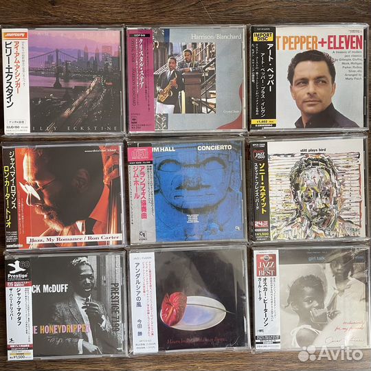 Диски CD джаз фирменные япония США 08/23