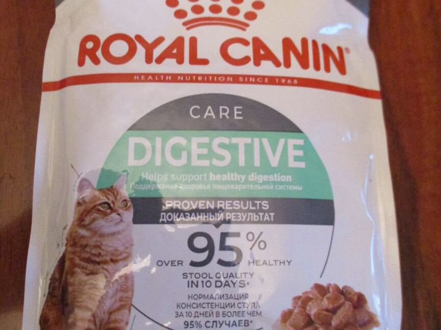 Влажный корм для кошек royal canin digestive care