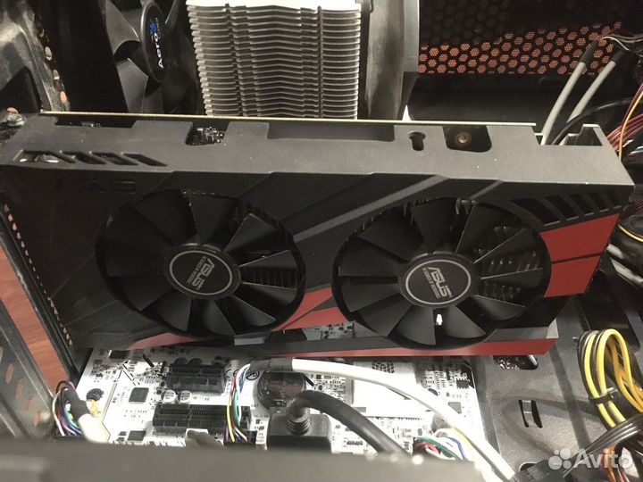Видеокарта Asus GeForce GTX 1050 Ti EX-GTX1050TI-4
