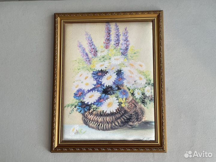 Картина на шелке