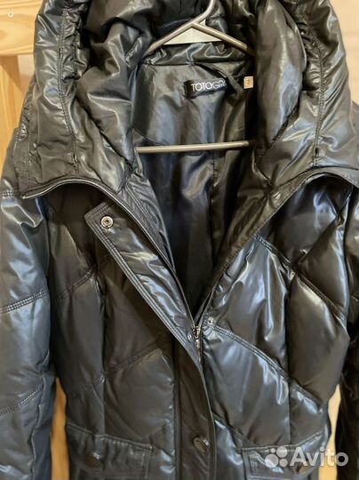 Пуховик теплый женский