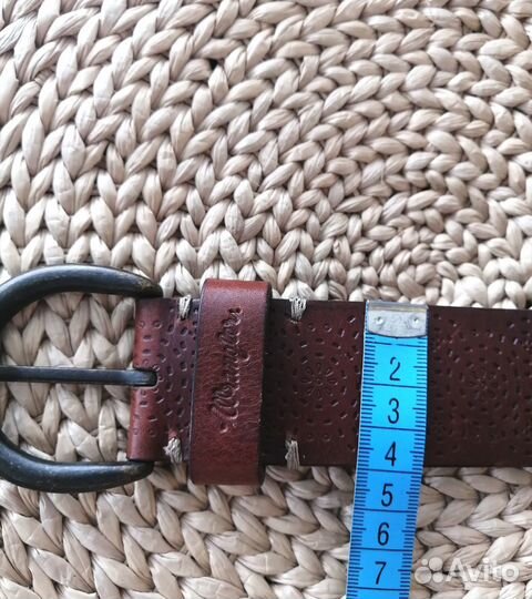 Ремень wrangler 75 см натуральная кожа