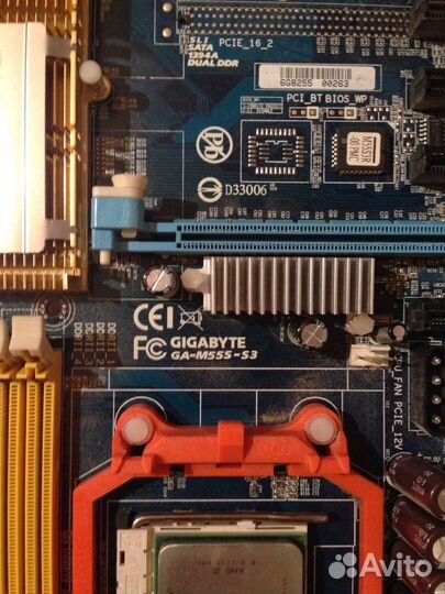 Материская плата Gigabyte ga-m55s-s3