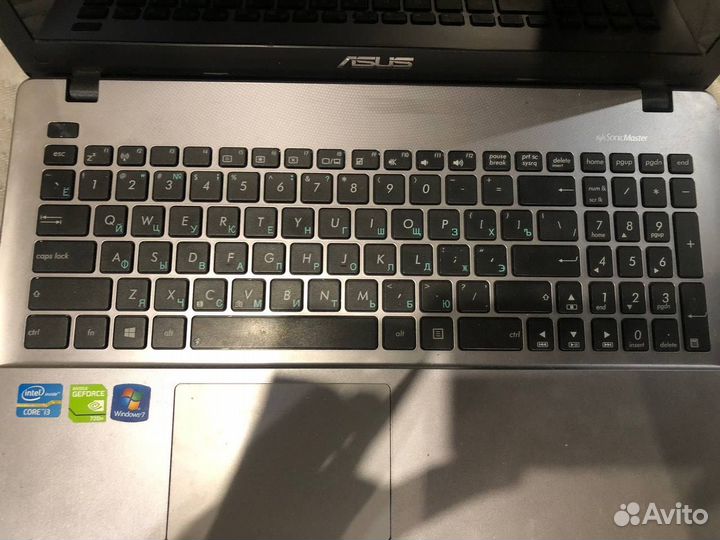 Ноутбук Asus x550c