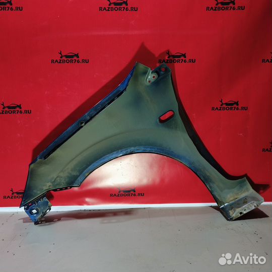 Крыло переднее правое Ford Fiesta V синее