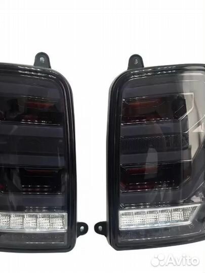 Задние светодиодные фонари. Фары Нива 21213