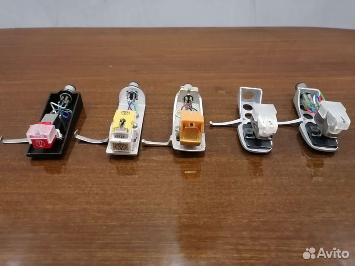 Шеллы с картриджем и иглой для проигрывателей